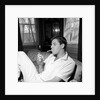 Jerry Lewis relaxing with a cigarette by Harry Hammond