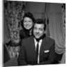 Mario Lanza with his wife at the Dorchester Hotel by Harry Hammond