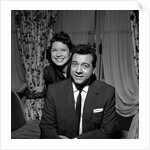 Mario Lanza with his wife at the Dorchester Hotel by Harry Hammond