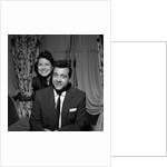 Mario Lanza with his wife at the Dorchester Hotel by Harry Hammond