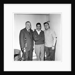 Don Lang, Ted Heath and Michael Holliday by Harry Hammond