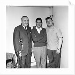 Don Lang, Ted Heath and Michael Holliday by Harry Hammond