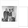 Don Lang, Ted Heath and Michael Holliday by Harry Hammond