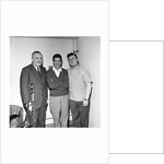 Don Lang, Ted Heath and Michael Holliday by Harry Hammond