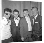 Johnny Kidd in group of four, Frank Ifield on the right by Harry Hammond
