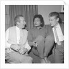 Eartha Kitt with two unnamed men by Harry Hammond