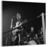 Eddie Cochran at Wembley concer with Brian Bennett by Harry Hammond