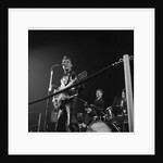 Eddie Cochran at Wembley concer with Brian Bennett by Harry Hammond