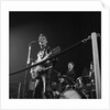 Eddie Cochran at Wembley concer with Brian Bennett by Harry Hammond