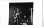 Eddie Cochran at Wembley concer with Brian Bennett by Harry Hammond