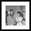 Eartha Kitt with Cliff Richard by Harry Hammond