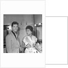 Eartha Kitt with Cliff Richard by Harry Hammond
