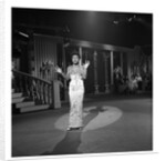 Eartha Kitt performing on TV by Harry Hammond
