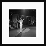 Eartha Kitt performing on TV by Harry Hammond
