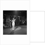 Eartha Kitt performing on TV by Harry Hammond