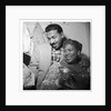 Sister Rosetta Tharp with unknown man in her dressing room by Harry Hammond