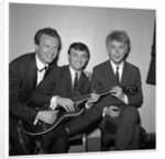 Gerry and The Pacemakers with Bert Weedon and Joe Brown at Wembley by Harry Hammond