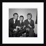 Gerry and The Pacemakers with Bert Weedon and Joe Brown at Wembley by Harry Hammond