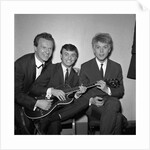 Gerry and The Pacemakers with Bert Weedon and Joe Brown at Wembley by Harry Hammond