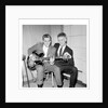 Billy Fury with Joe Brown by Harry Hammond