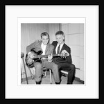 Billy Fury with Joe Brown by Harry Hammond