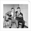 Billy Fury with Joe Brown by Harry Hammond