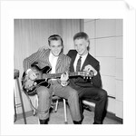 Billy Fury with Joe Brown by Harry Hammond
