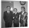 Mike Sarne, Adam Faith and Shane Fenton, aka Alvin Stardust by Harry Hammond