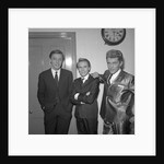 Mike Sarne, Adam Faith and Shane Fenton, aka Alvin Stardust by Harry Hammond
