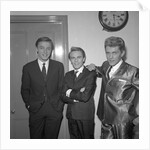 Mike Sarne, Adam Faith and Shane Fenton, aka Alvin Stardust by Harry Hammond