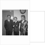 Mike Sarne, Adam Faith and Shane Fenton, aka Alvin Stardust by Harry Hammond