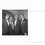 Clinton Ford, Shane Fenton, aka Alvin Stardust, David Jacobs and Russ Conway by Harry Hammond