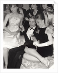 Adam Faith in promotion call with Rank Studio starlets by Harry Hammond