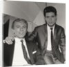 Adam Faith with Cliff Richard by Harry Hammond