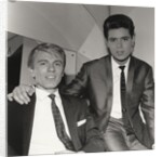 Adam Faith with Cliff Richard by Harry Hammond