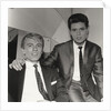 Adam Faith with Cliff Richard by Harry Hammond