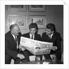 Everly Brothers with Andy Gray by Harry Hammond