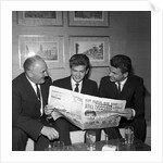 Everly Brothers with Andy Gray by Harry Hammond
