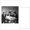 Everly Brothers with Andy Gray by Harry Hammond