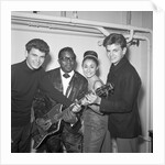 Everly Brothers with Bo Diddley by Harry Hammond