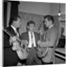 Duane Eddy with Keith Goodwin and Bert Weedon by Harry Hammond