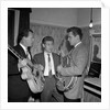 Duane Eddy with Keith Goodwin and Bert Weedon by Harry Hammond