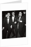 DJs Alan Freeman, Pete Murray and David Jacobs by Harry Hammond