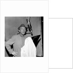 Bing Crosby, recording session at Decca Studios by Harry Hammond