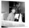 Bing Crosby, recording session at Decca Studios by Harry Hammond