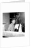 Bing Crosby, recording session at Decca Studios by Harry Hammond