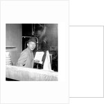 Bing Crosby, recording session at Decca Studios by Harry Hammond