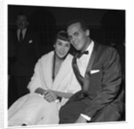 Harry Belafonte with his wife at Gaumont State by Harry Hammond