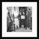 The Beatles leaving Radio Luxembourg by Harry Hammond