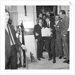 The Beatles leaving Radio Luxembourg by Harry Hammond